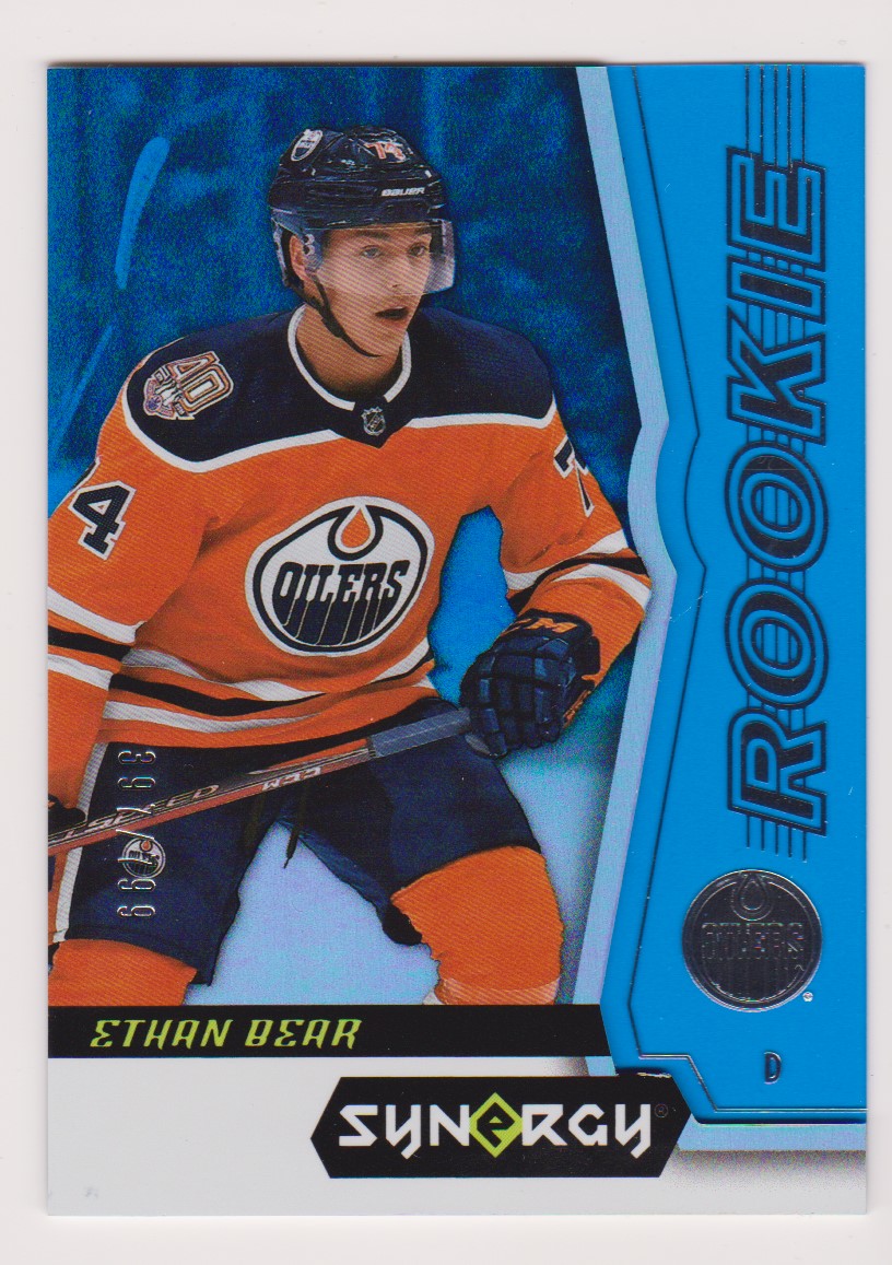 2018-19 Synergy Blue #48 Ethan Bear 397/799 (image for) 2018-19 Synergy Blue #48 Ethan Bear 397/799